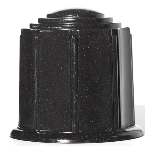 ForeverSafe™ Grey Granite Burial Urn